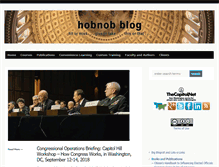 Tablet Screenshot of hobnobblog.com